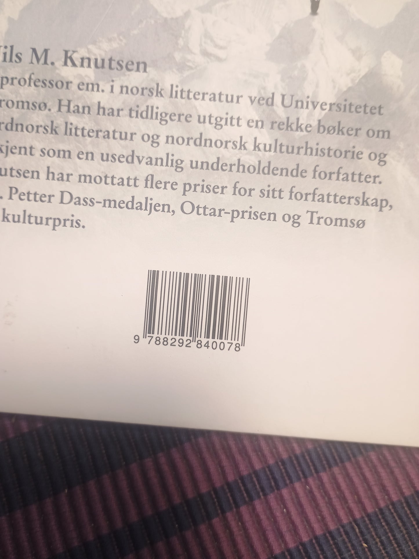 Liten støttebok for søringer i Nord-Norge, Nils M. Knutsen