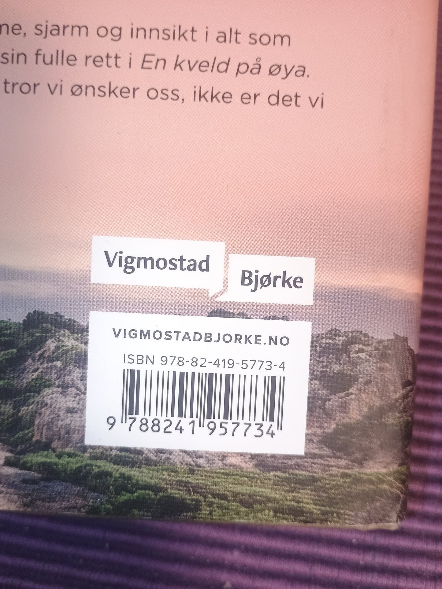 En kveld på øya, Josie Silver
