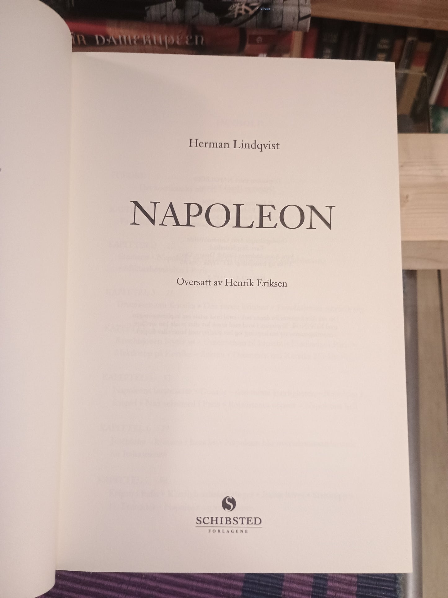 Napoleon, Herman Lindqvist