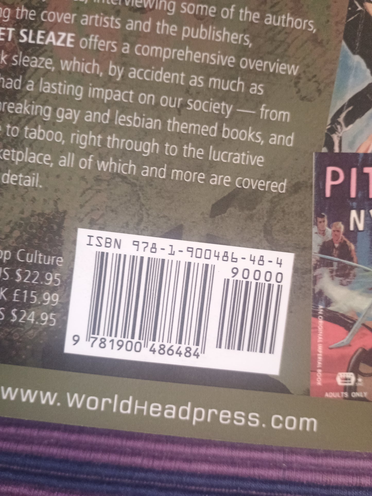 Hip Pocket Sleaze: The Lurid World of Vintage Adult Paperbacks, John Harrison