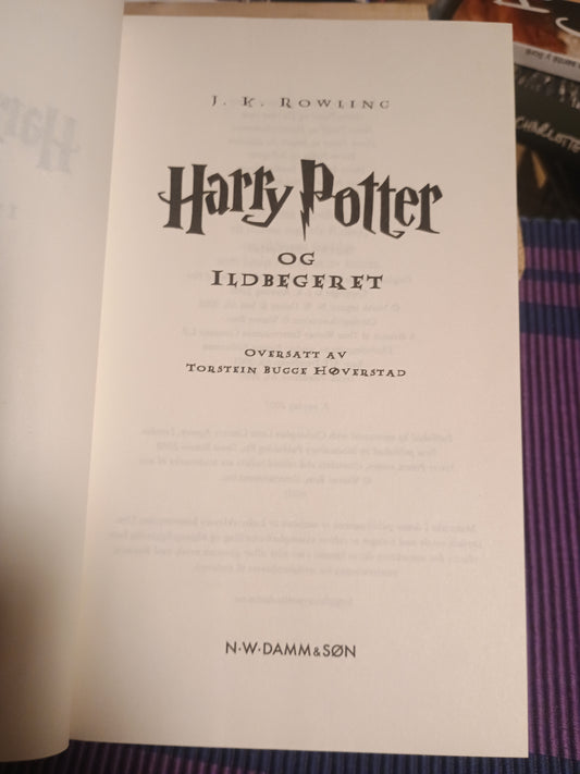 Harry Potter og Ildberget, J. K. Rowling