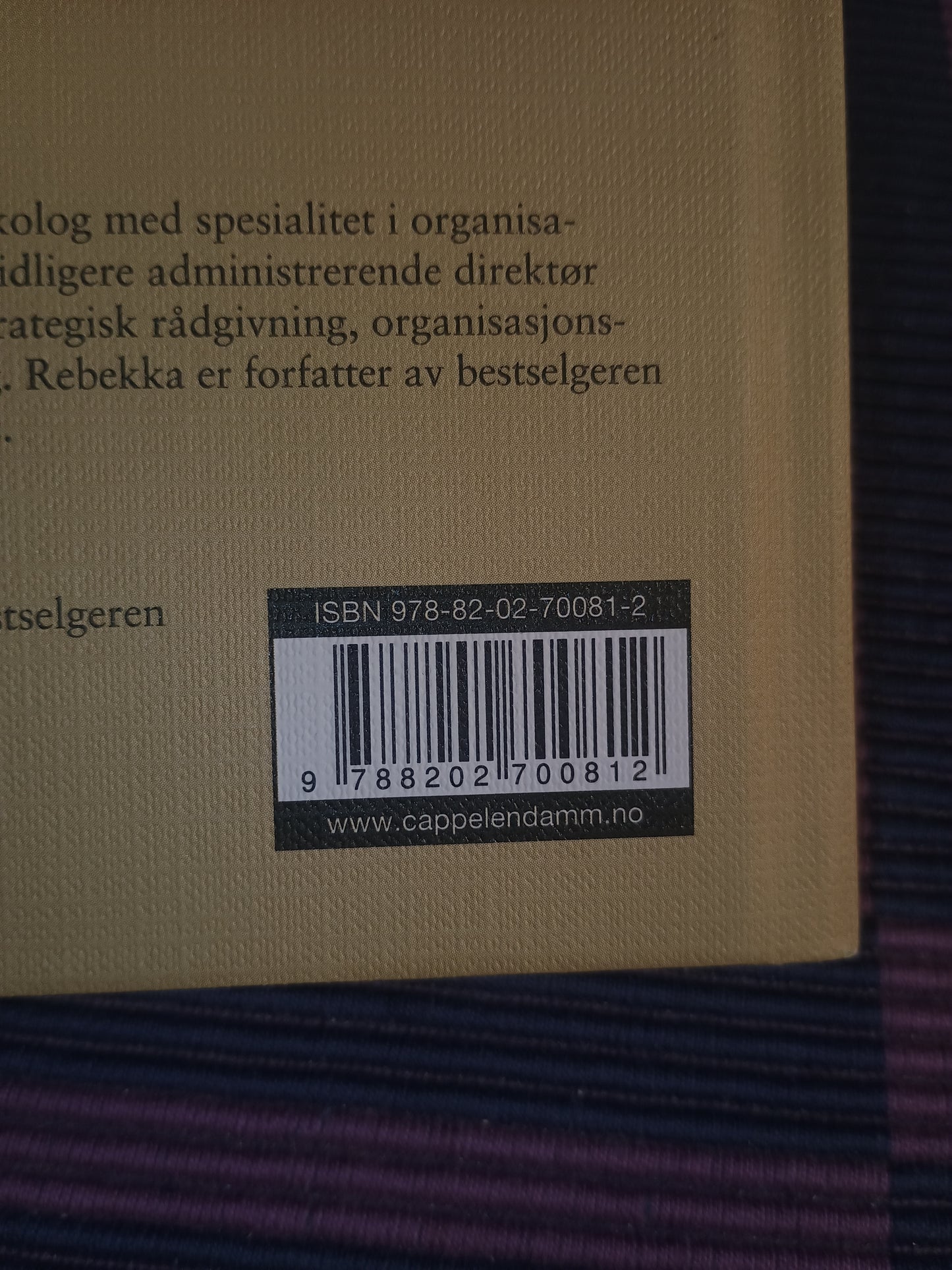 Jobbpsykologi, Carina Carl og Rebekka Egeland