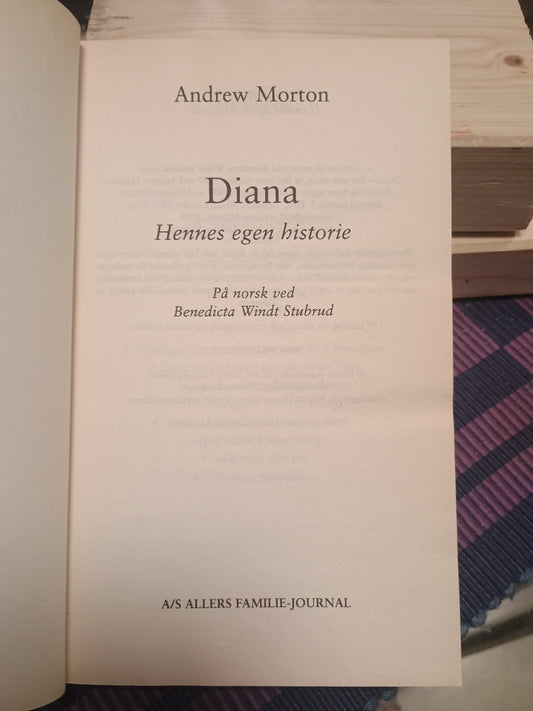 Diana: Hennes egen historie, Andrew Morton