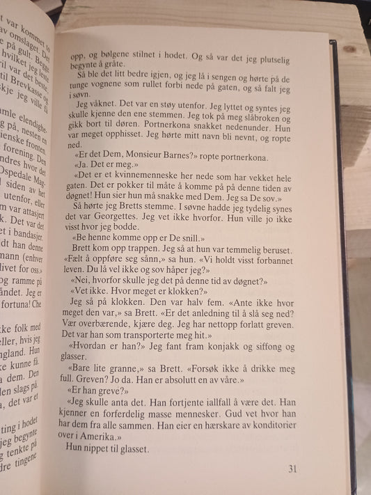 Og solen går sin gang, Ernest Hemingway