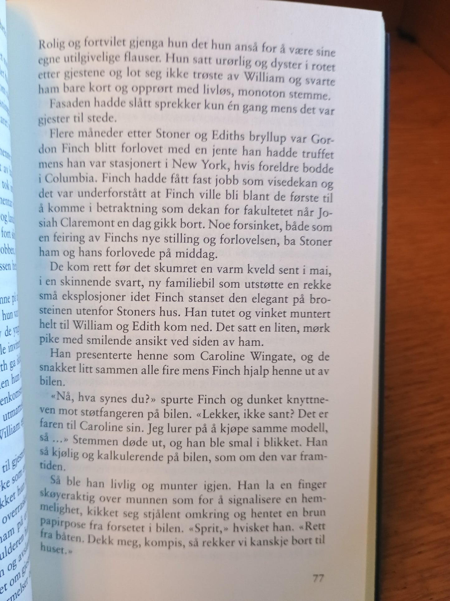 Stoner, John Williams