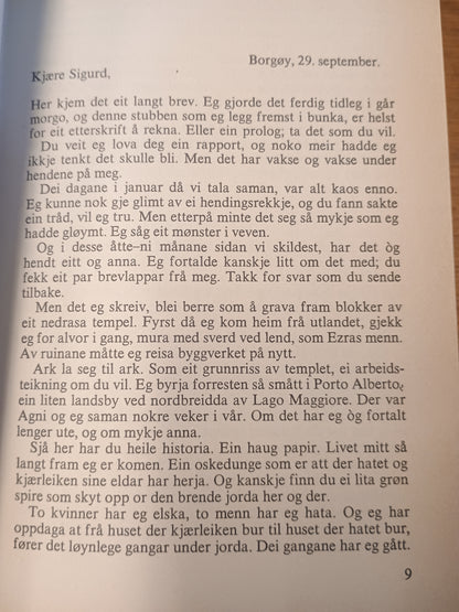 Ingen kjenner dagen, Alfred Hauge