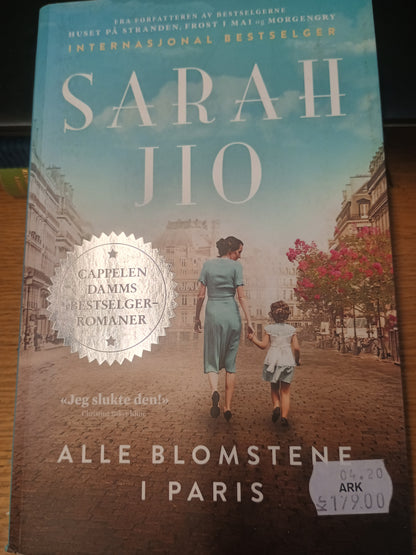 Alle blomstene i Paris, Sarah Jio