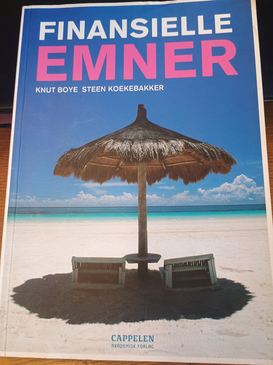 Finansielle emner, Knut Boye, Steen Koekebakker