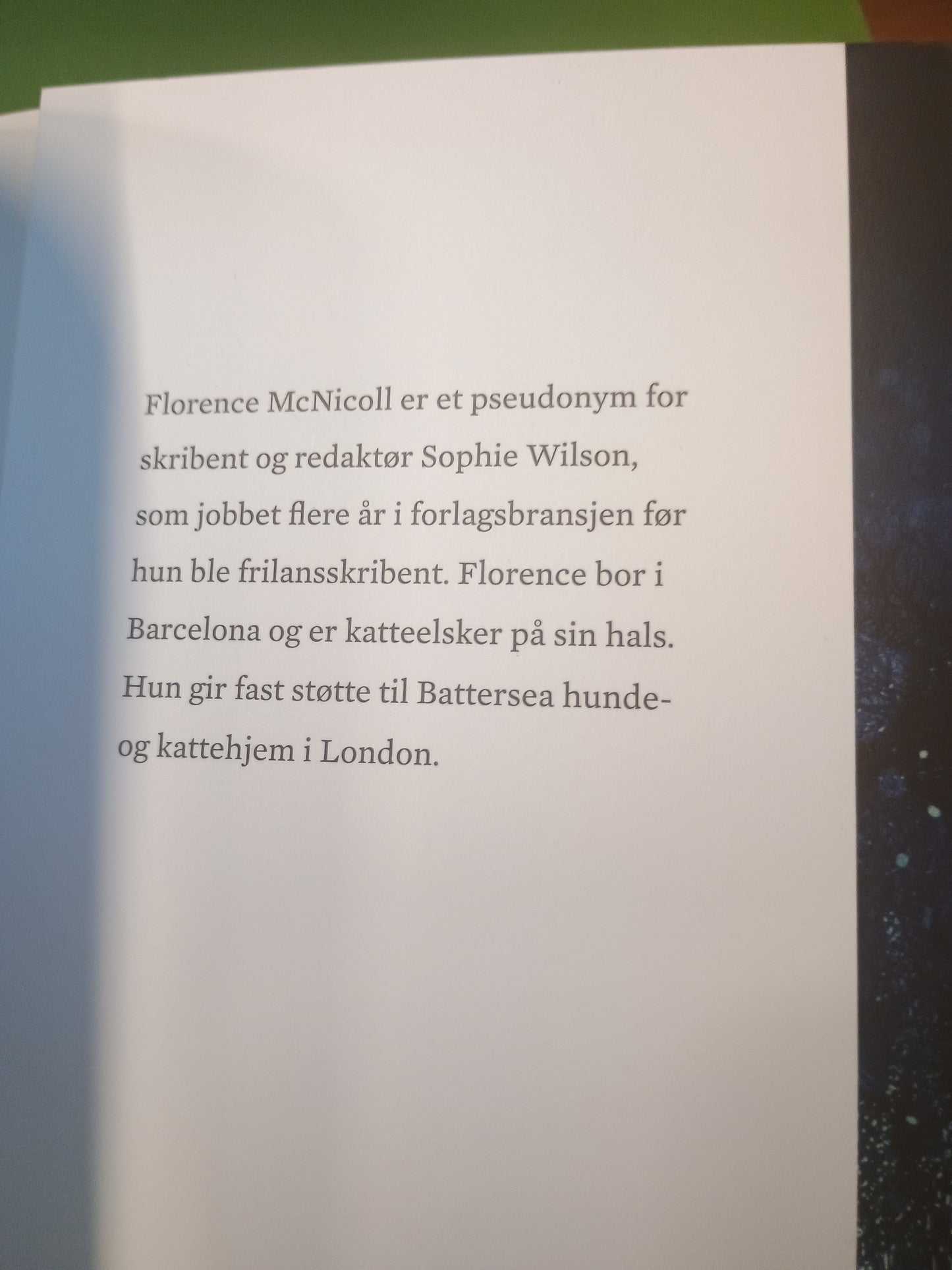 Julens ni liv, Florence McNicoll