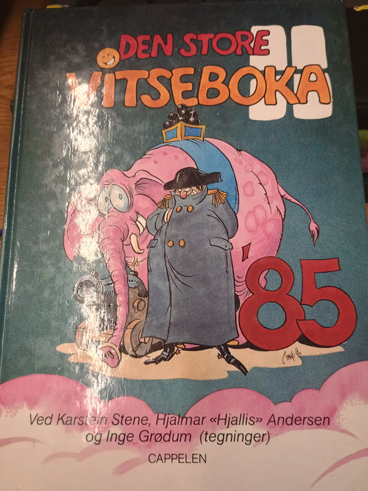 Den store Vitseboka 85, K. Stene, Hjallis, I. Grødum