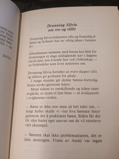 Victorias bønnebok, Dronning Silvia og Hans Åkerhielm