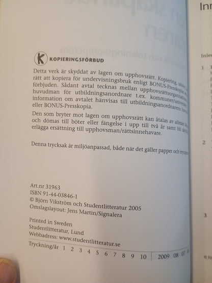Den skapande läsaren, hermeneutikk och tolkningskompetens, Björn Vikström