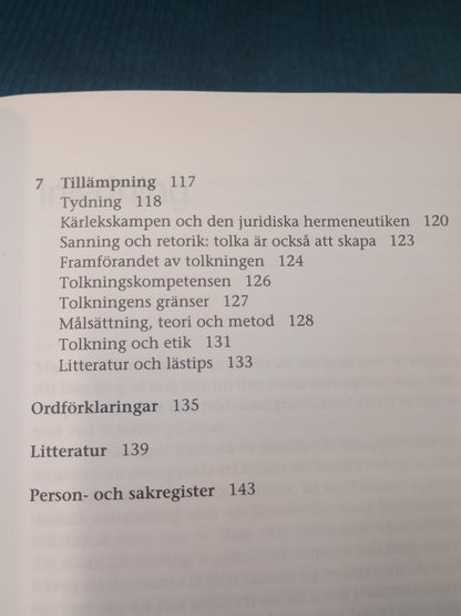 Den skapande läsaren, hermeneutikk och tolkningskompetens, Björn Vikström