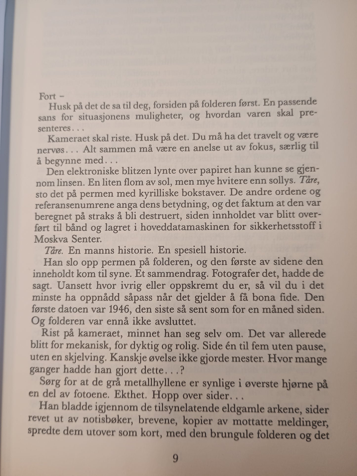 Bjørnens tårer, Craig Thomas