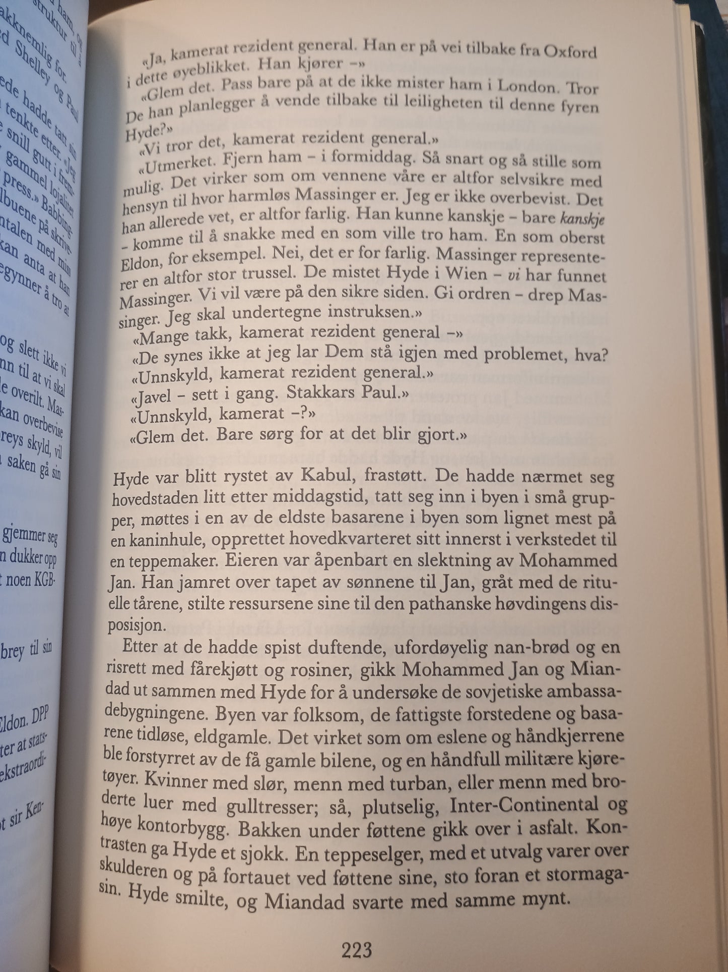 Bjørnens tårer, Craig Thomas