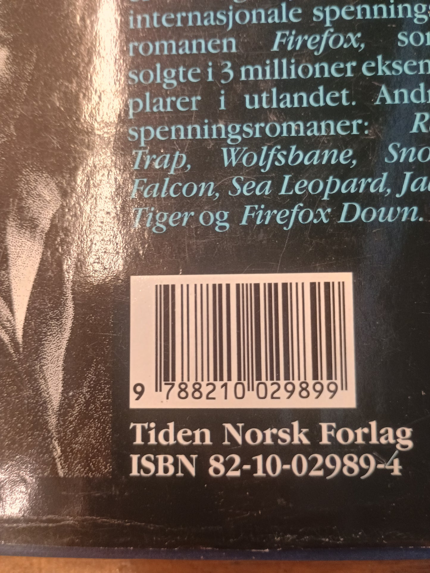 Bjørnens tårer, Craig Thomas