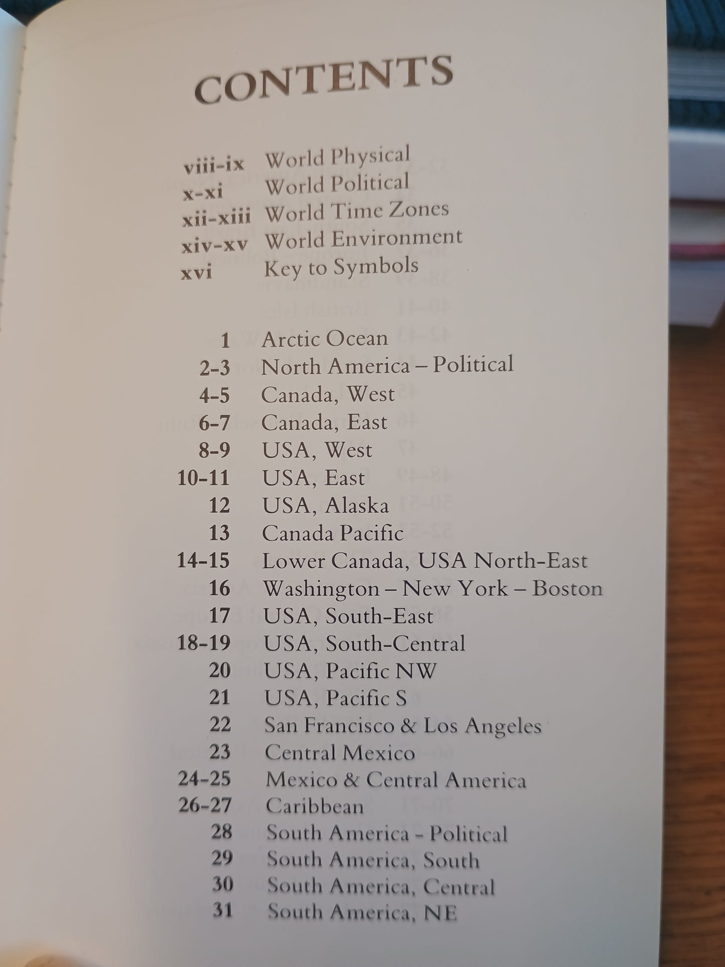 Mini Atlas World, Bartholomew