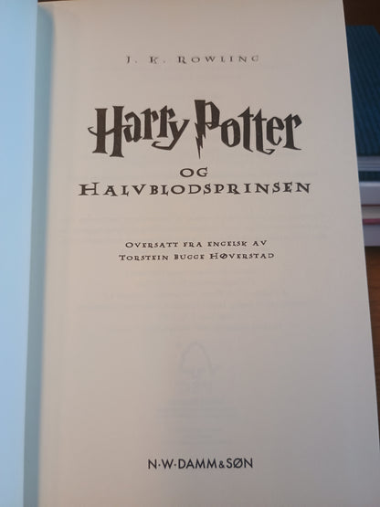 Harry Potter og Halvbrorsprinsen, J. K. Rowling
