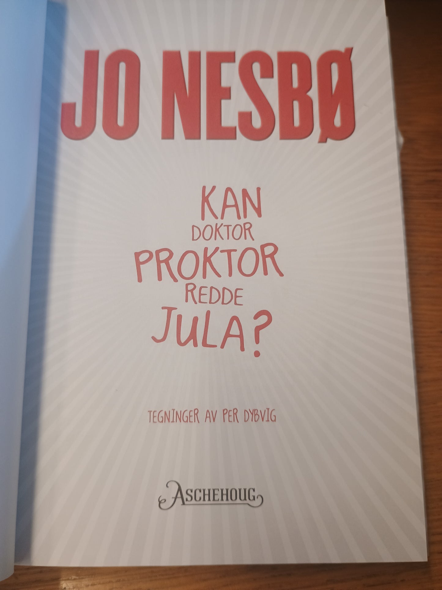 Kan Doktor Proktor redde jula?, Jo Nesbø