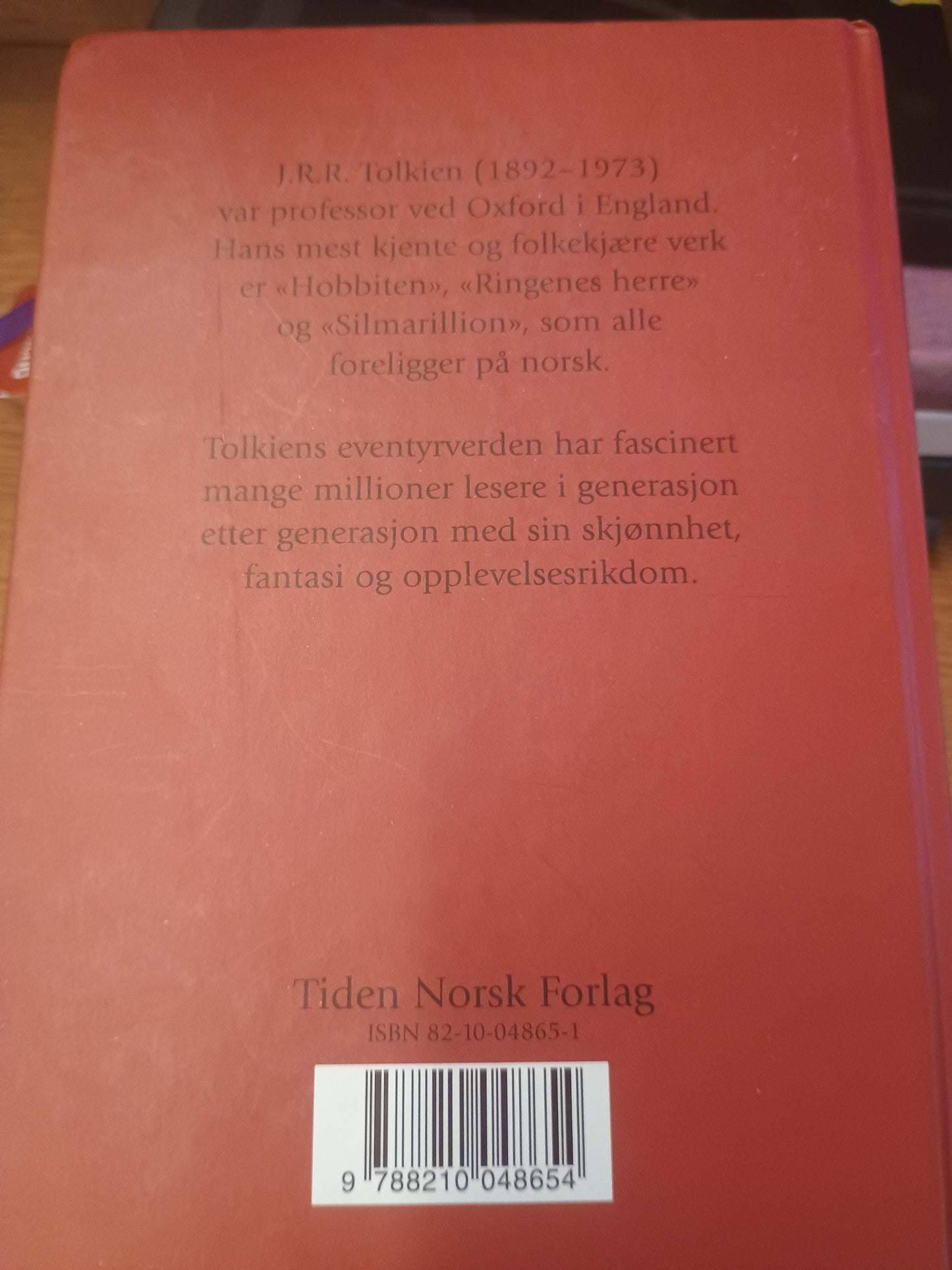 Ringenes Herre, J. R. R. Tolkien