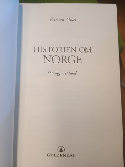 Historien om Norge, bok nr. 1, Det ligger et land, Karsten Alnæs