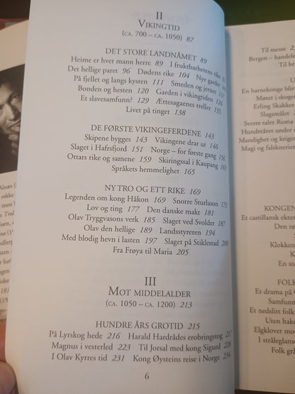 Historien om Norge, bok nr. 1, Det ligger et land, Karsten Alnæs