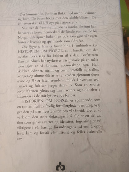 Historien om Norge, bok nr. 1, Det ligger et land, Karsten Alnæs