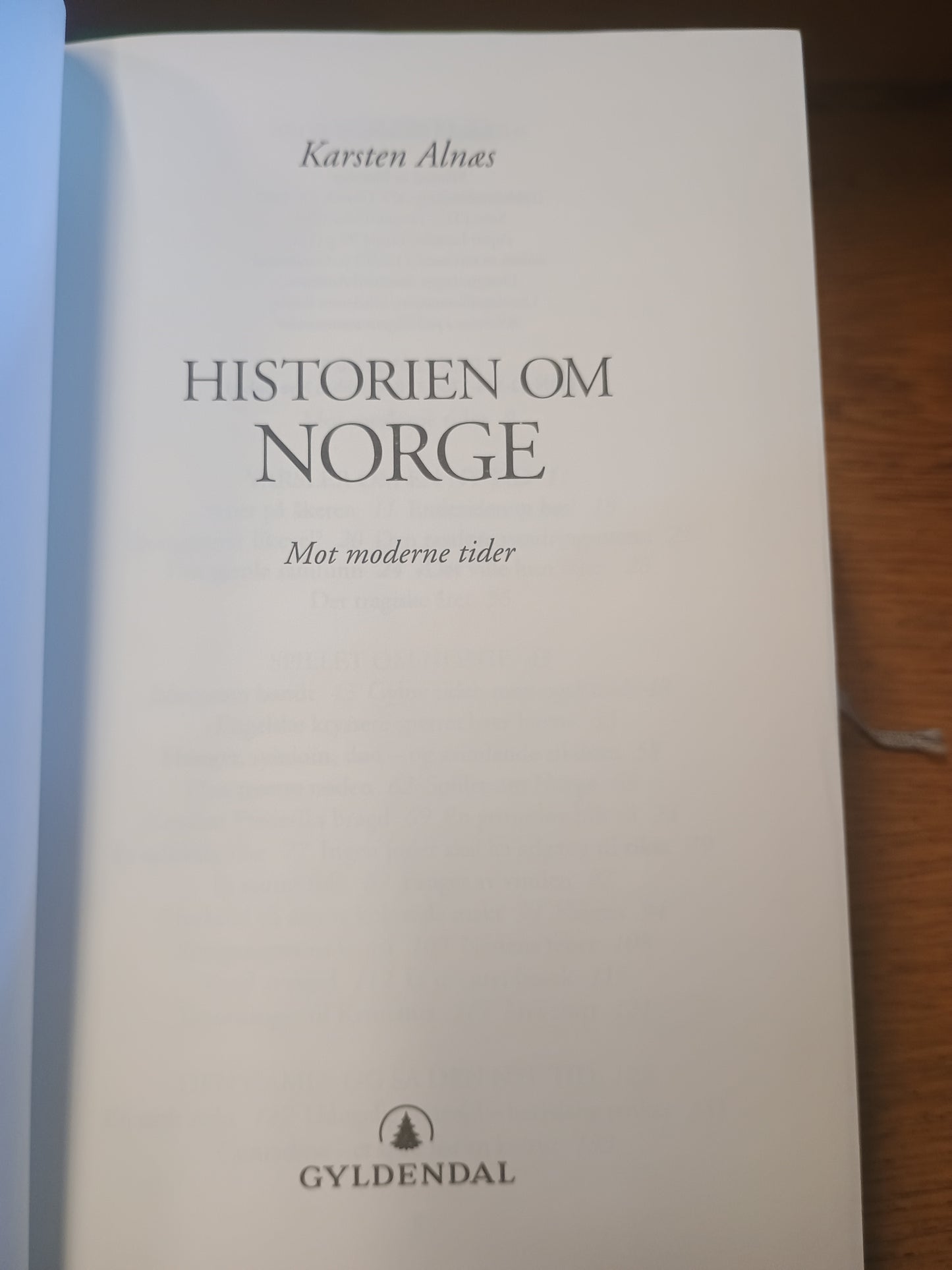 Historien om Norge, bok nr. 3, Mot moderne tider, Karsten Alnæs