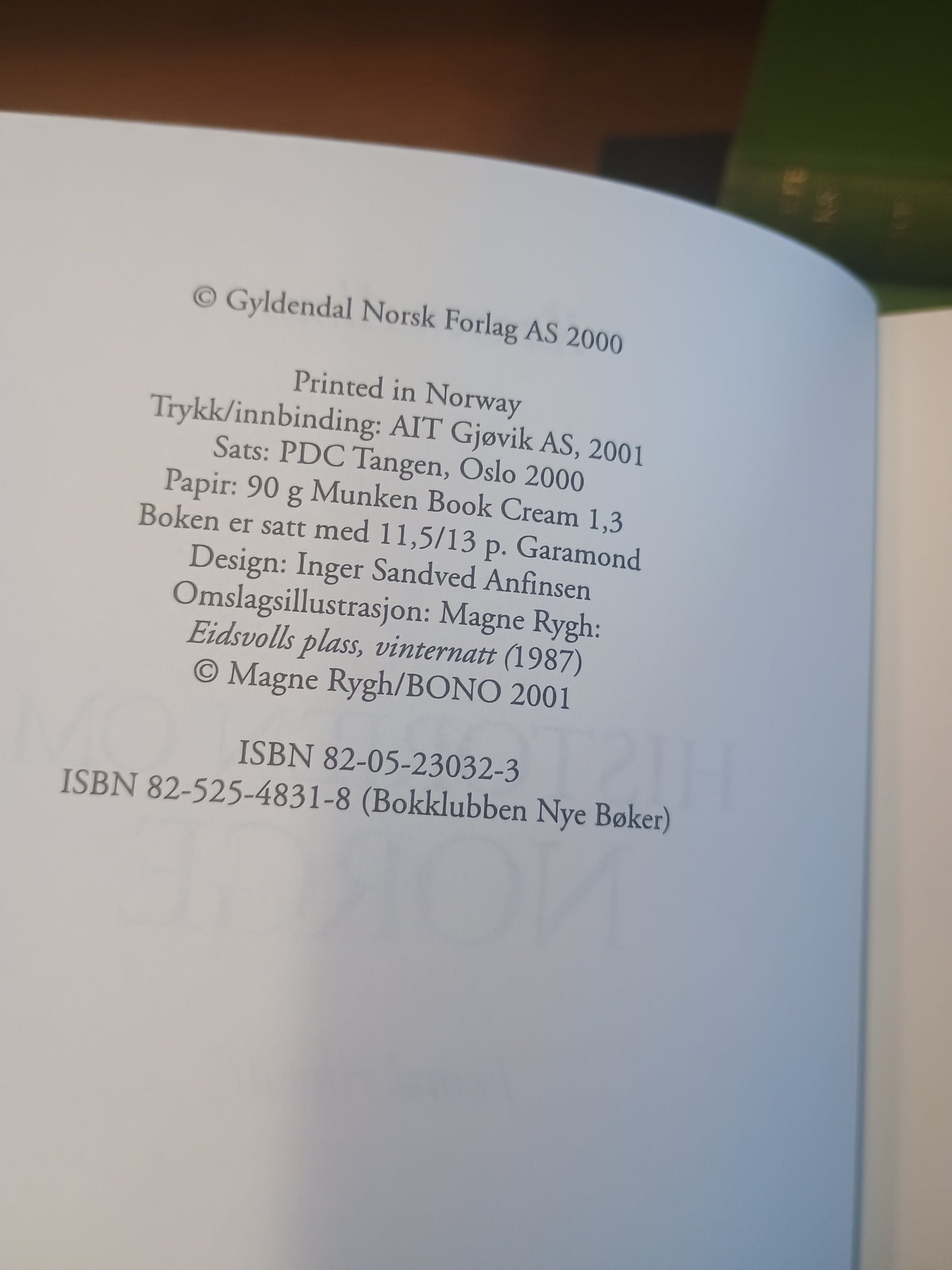 Historien om Norge, bok nr. 5, Femti rike år, Karsten Alnæs
