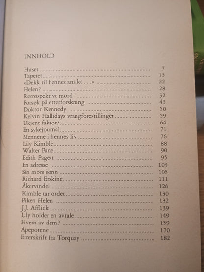 Miss Marples siste sak, Agatha Christie