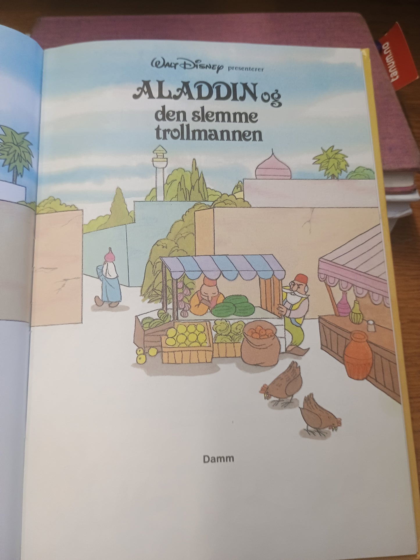 Aladdin og den slemme trollmannen, Walt Disney