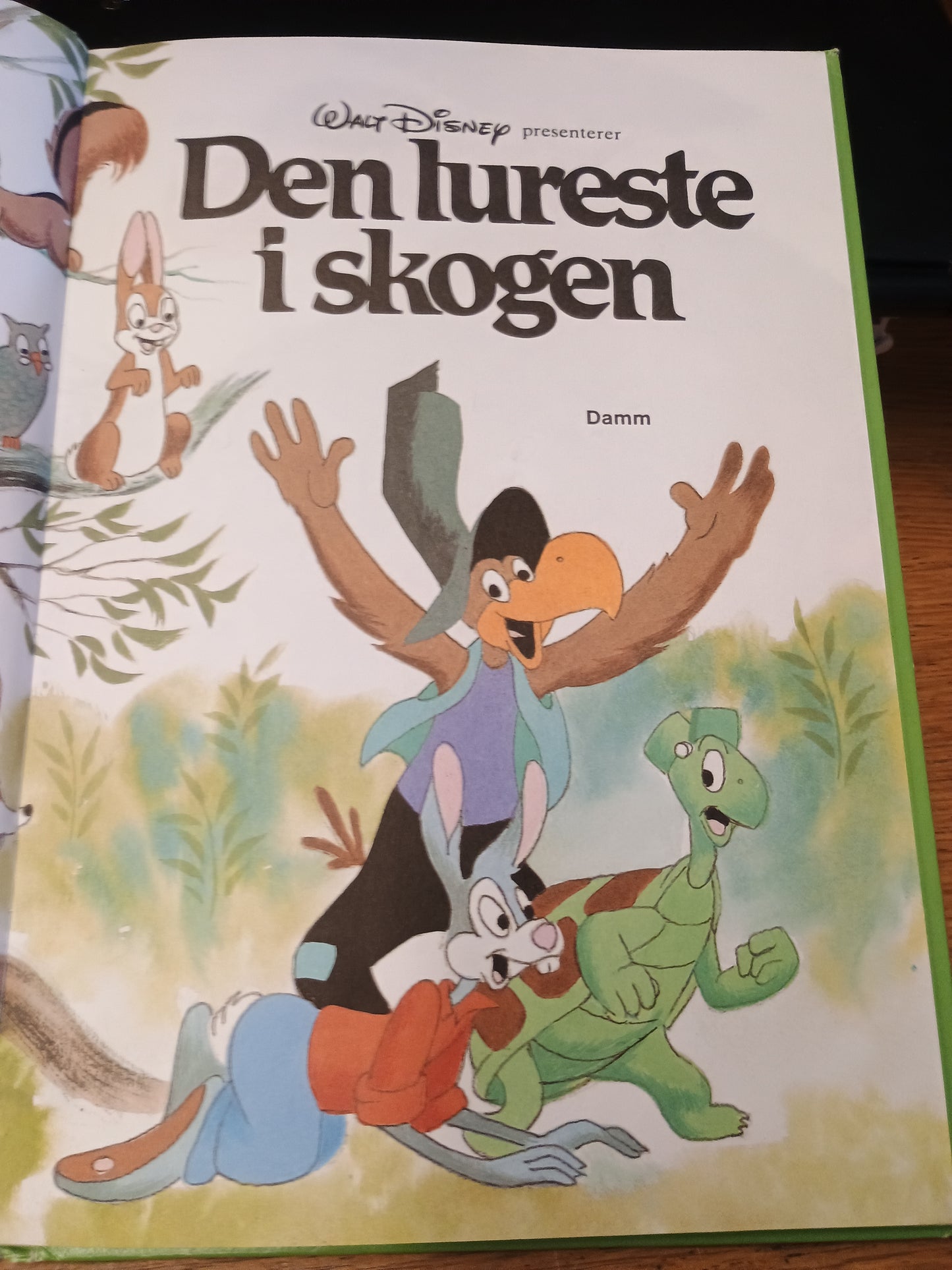 Den lureste i skogen, Walt Disney