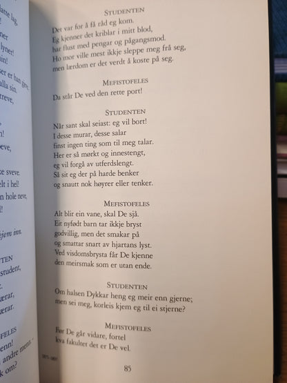 Faust, Del 1, Johann Wolfgang von Goethe
