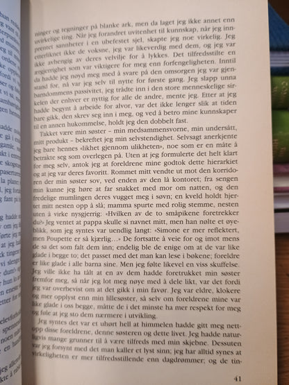 En veloppdragen ung pikes erindringer, Simone de Beauvoir