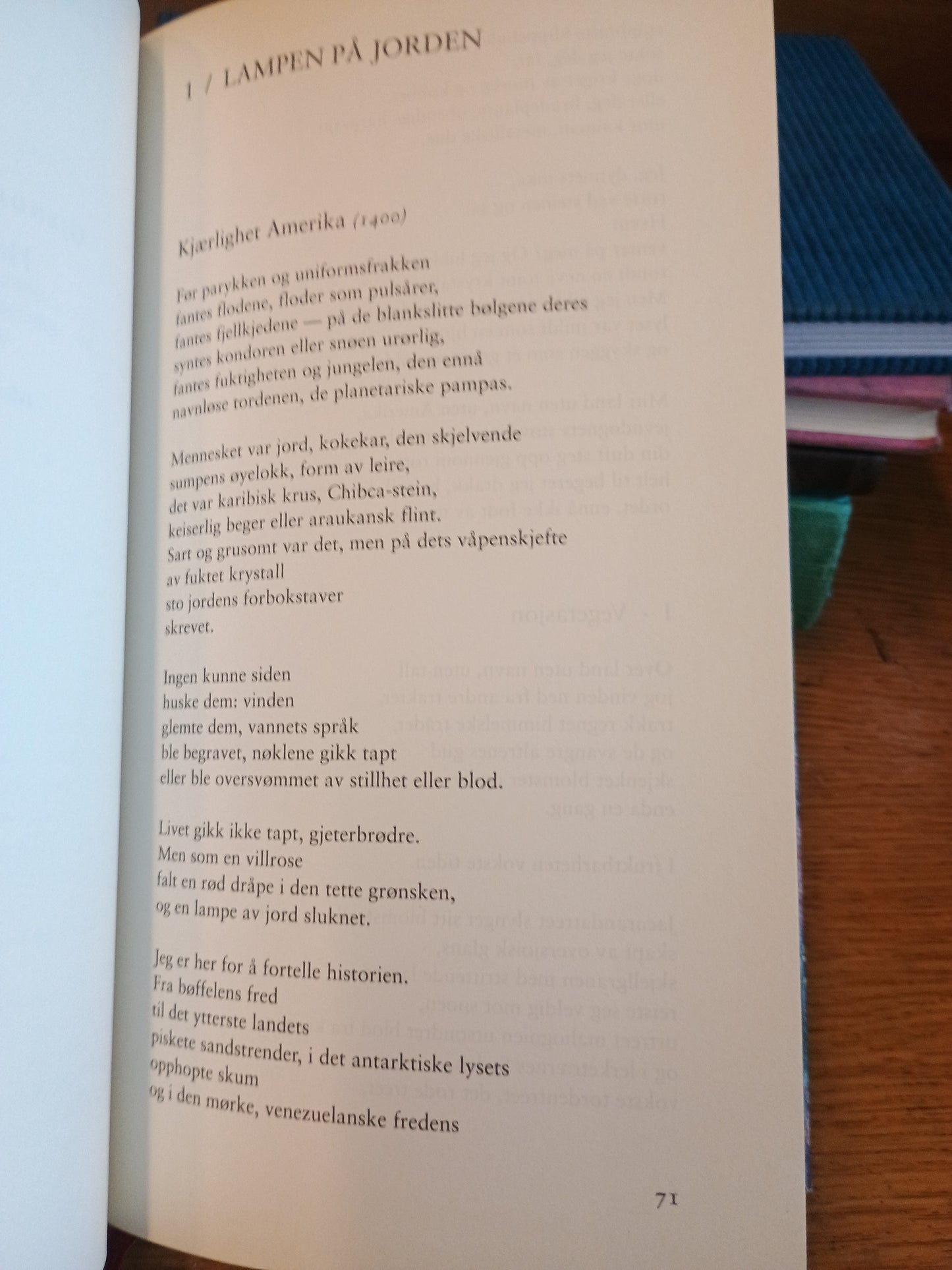 Den store sangen, i utvalg, Pablo Neruda