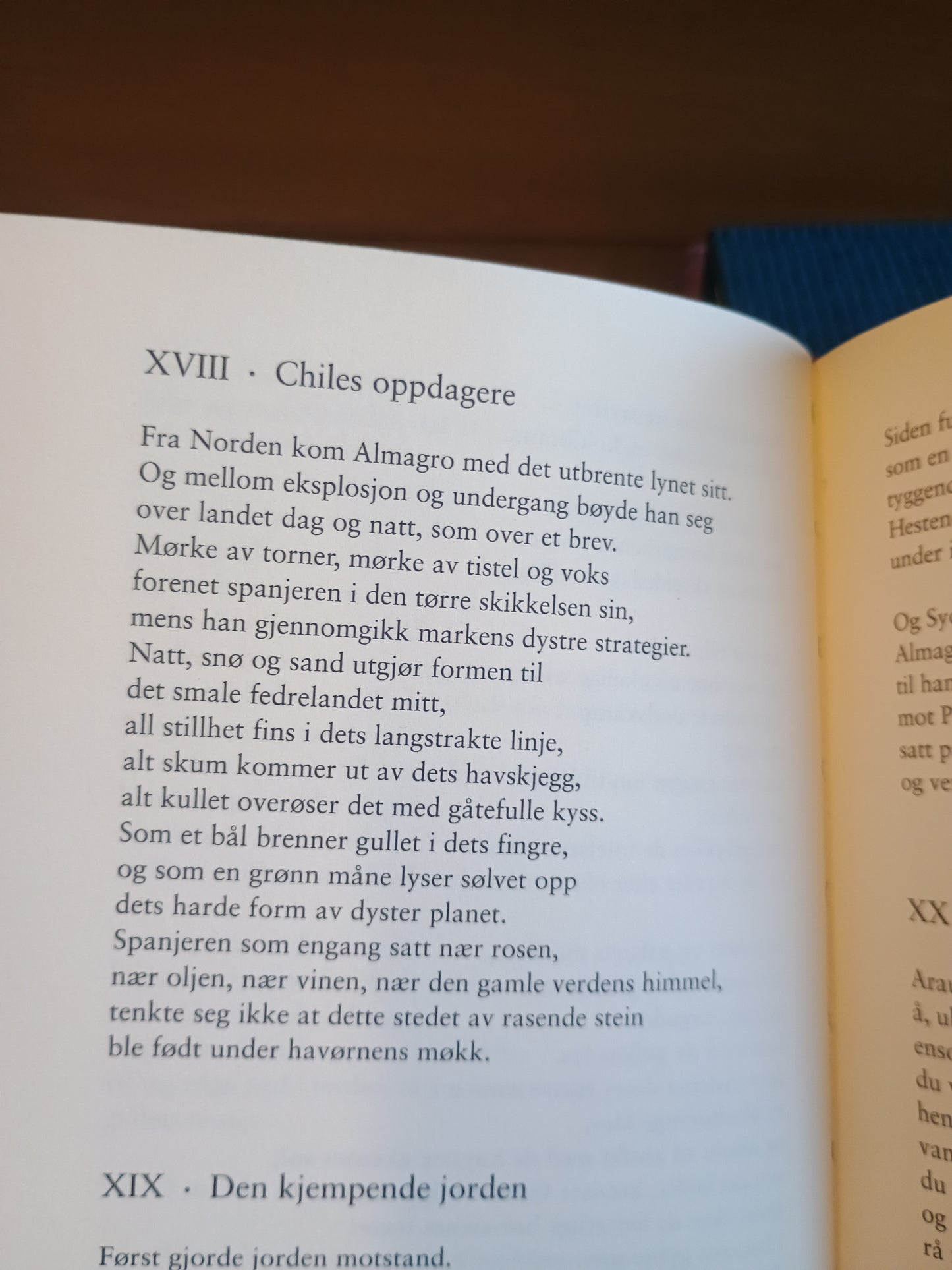 Den store sangen, i utvalg, Pablo Neruda