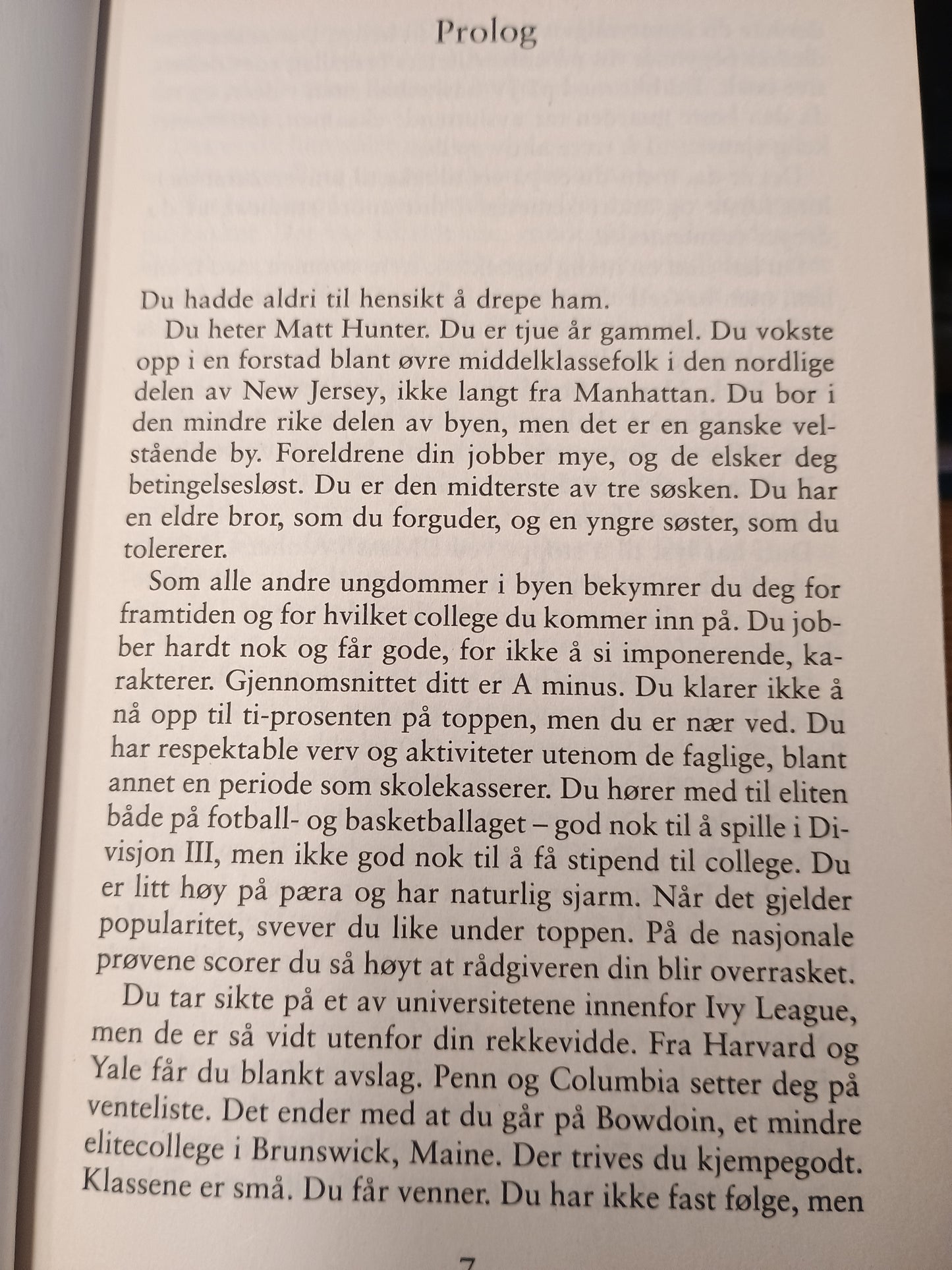 Den uskyldige, Harlan Coben