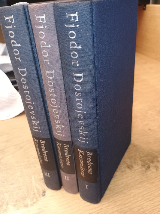 Brødrene Karamásov, bind I, II og III, Fjodor Dostojevskij