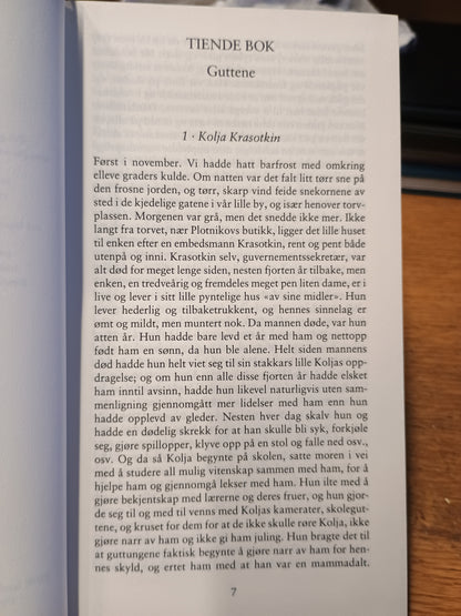Brødrene Karamásov, bind I, II og III, Fjodor Dostojevskij