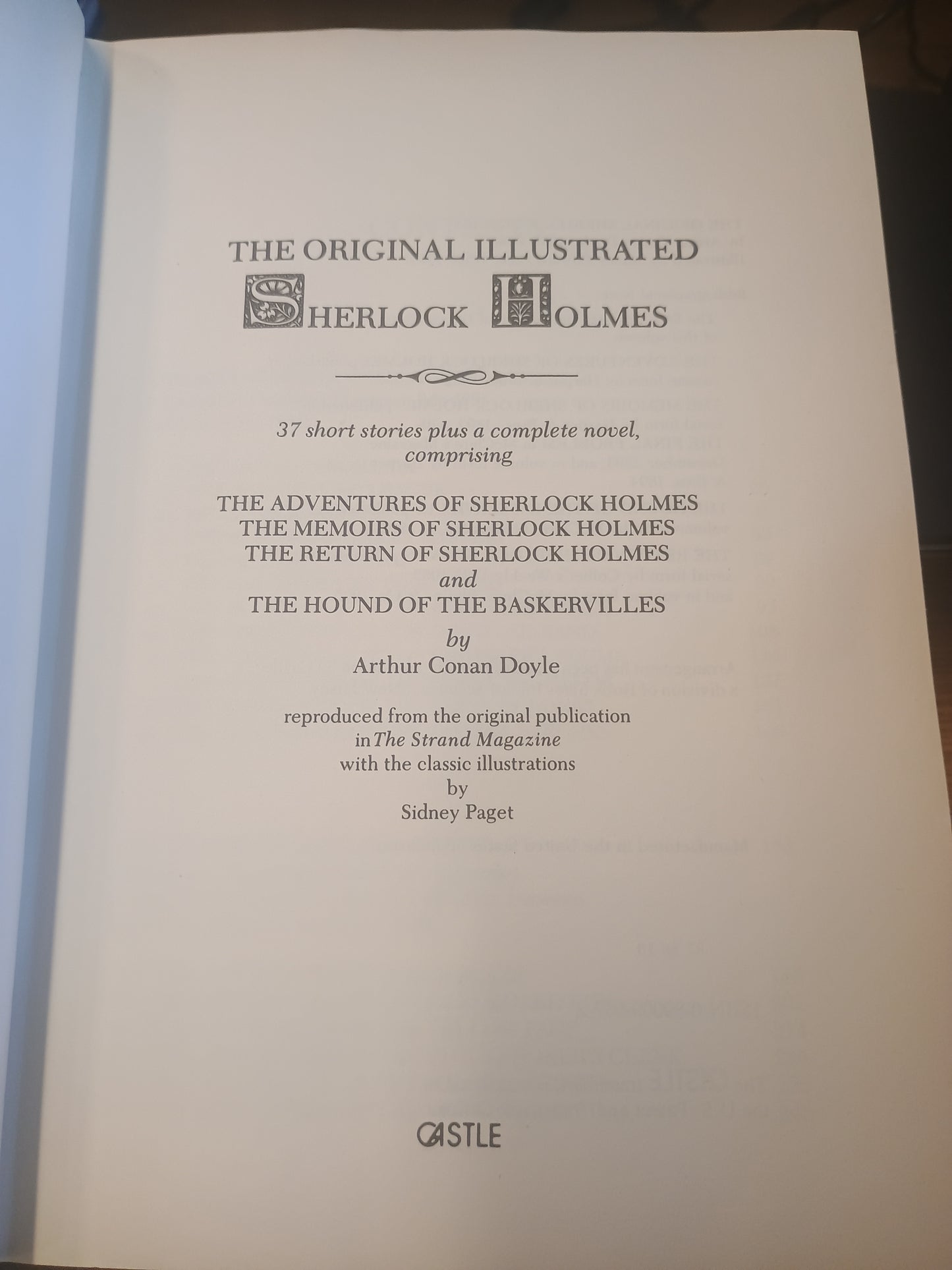The Original Illustrated Sherlock Holmes, Arthur Conan Doyle
