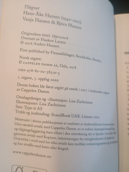 Bli hjernesterk, Tren deg lykkelig og smart, Anders Hansen