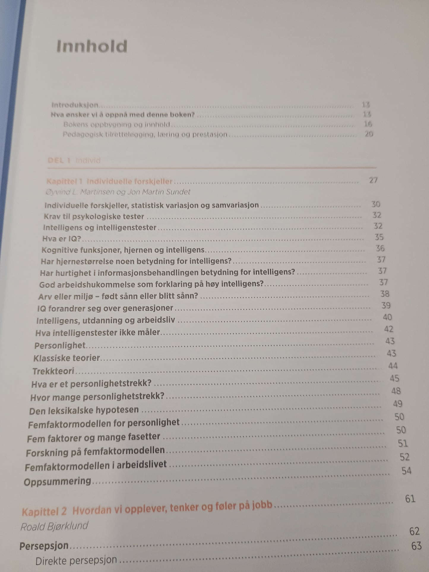 Organisasjon og ledelse, S. Einarsen, Ø. L. Martinsen, A. Skogstad