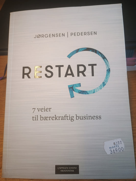 Restart, 7 veier til bærekraftig business, Jørgensen og Pedersen