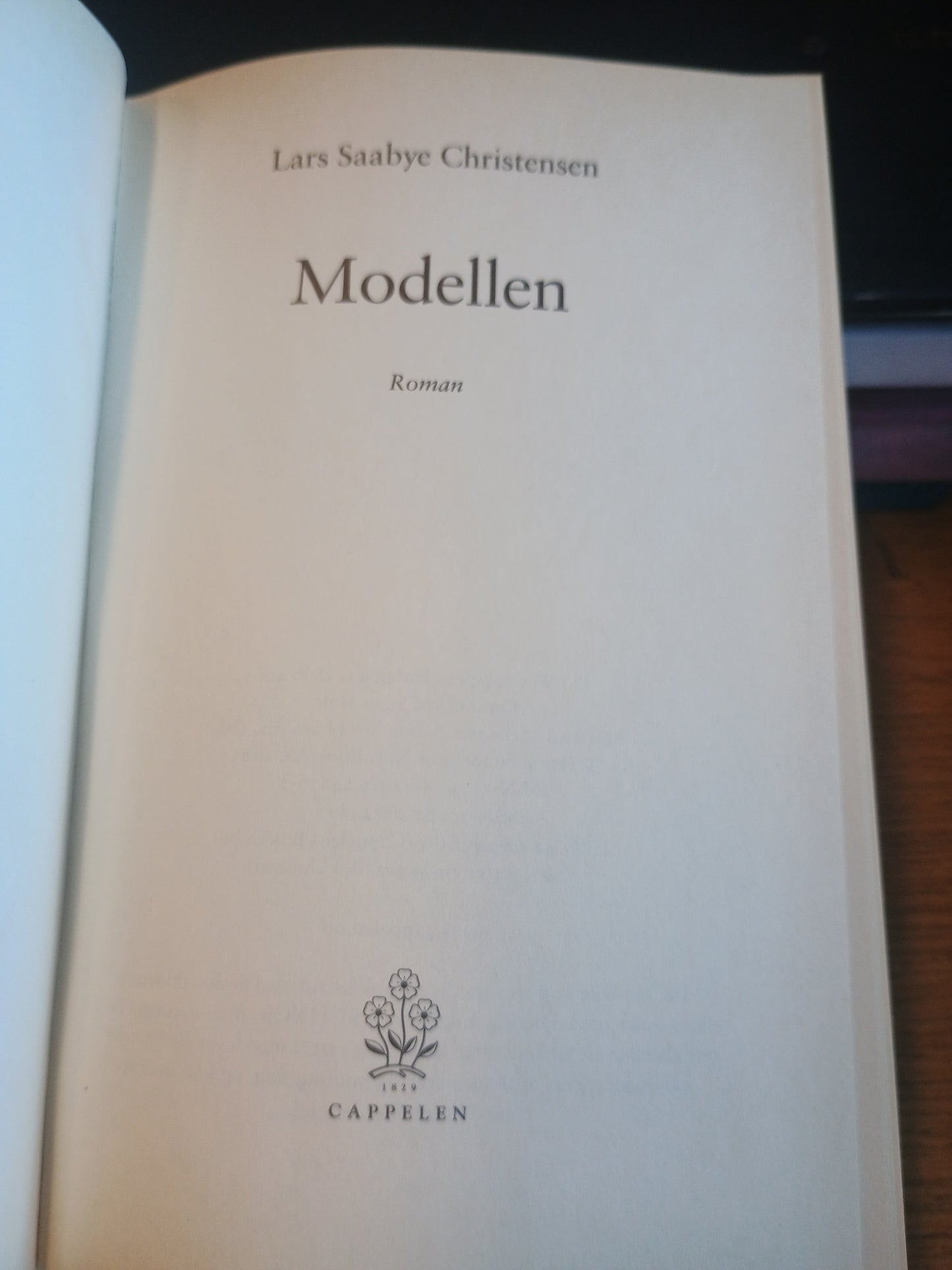 Modellen, Lars Saabye Christensen