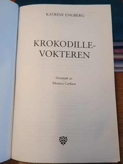 Krokodillevokteren, Katrine Engberg