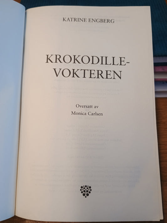 Krokodillevokteren, Katrine Engberg