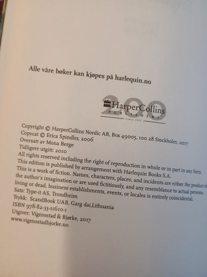 Englemorderen, Erica Spindler
