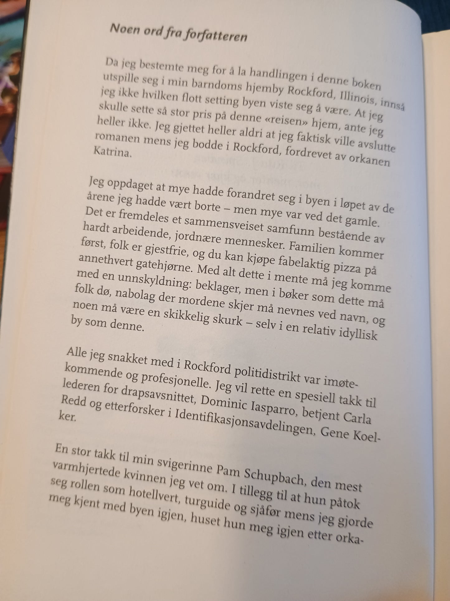 Englemorderen, Erica Spindler