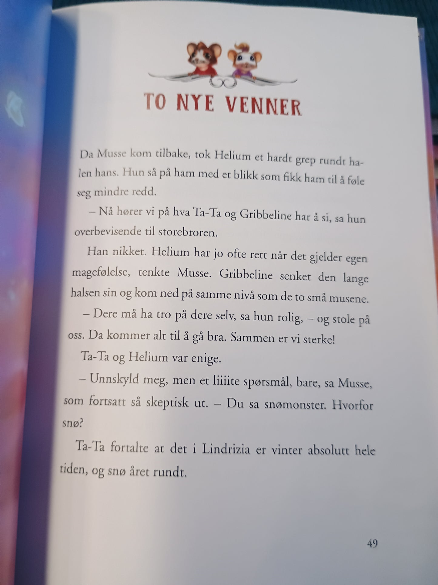 Musse og Helium, Jakten på gullosten, Camilla Brinck