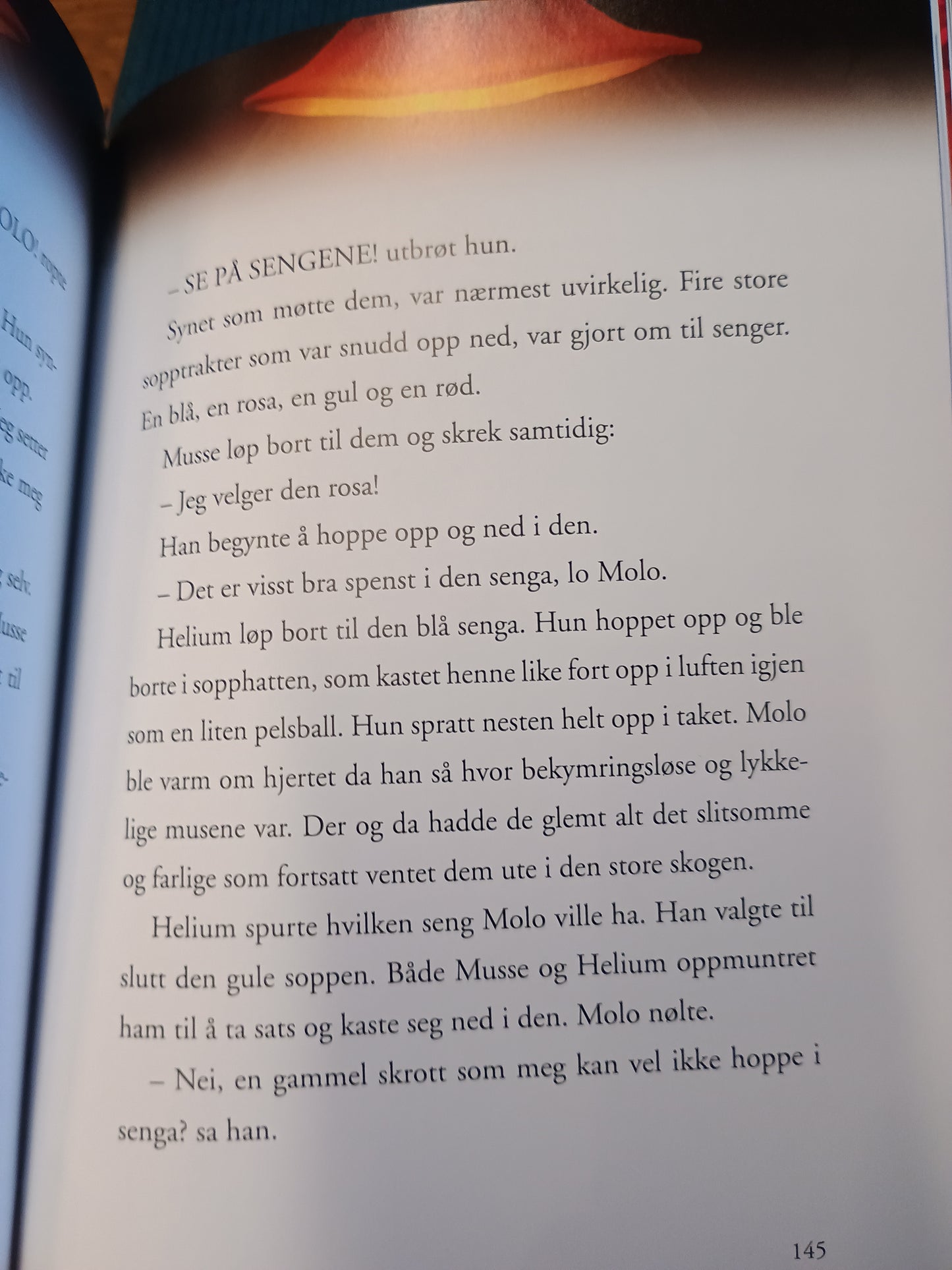 Musse og Helium, Jakten på gullosten, Camilla Brinck